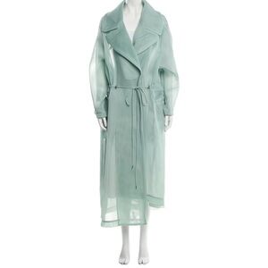 Adidas x IVY PARK
Trench Coat
Size: L
Sheer Mint Green